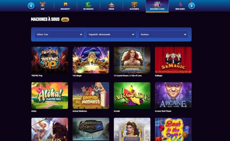Atlantis Slots Casino machines à sous